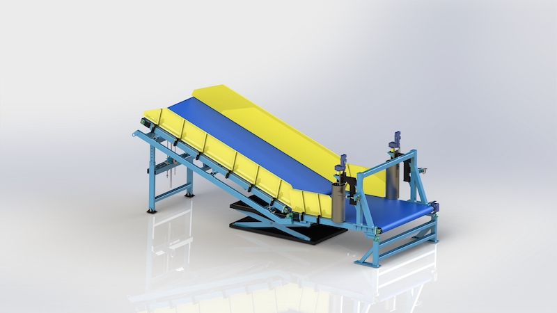 Lifting and Receiving Section