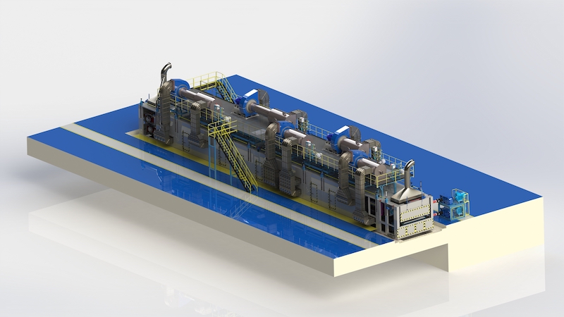 Curing Oven Rendering