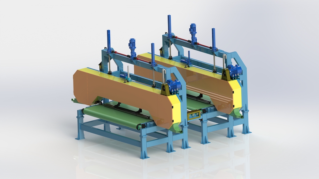 Dual Thickness Saws for accurate thickness control