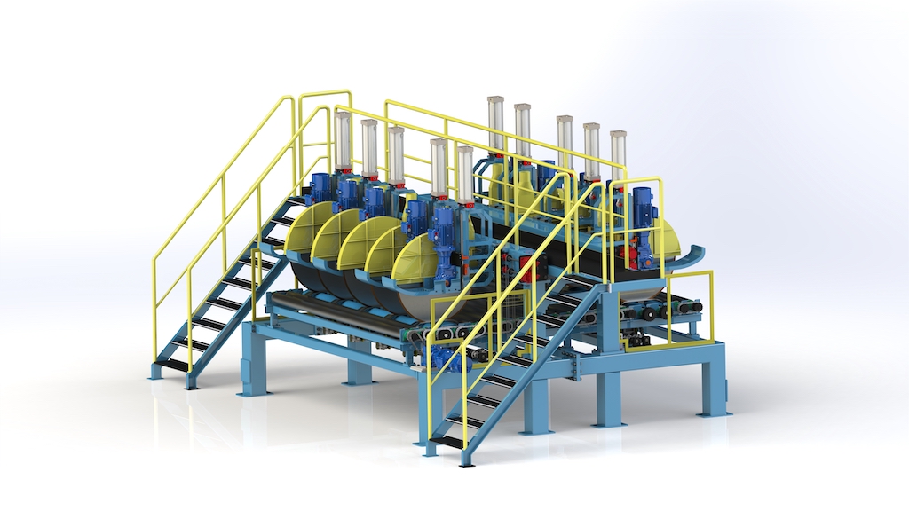 Multi-Head Longitudinal Saws for flexible width cutting