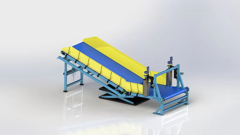 Lifting and Receiving Section
