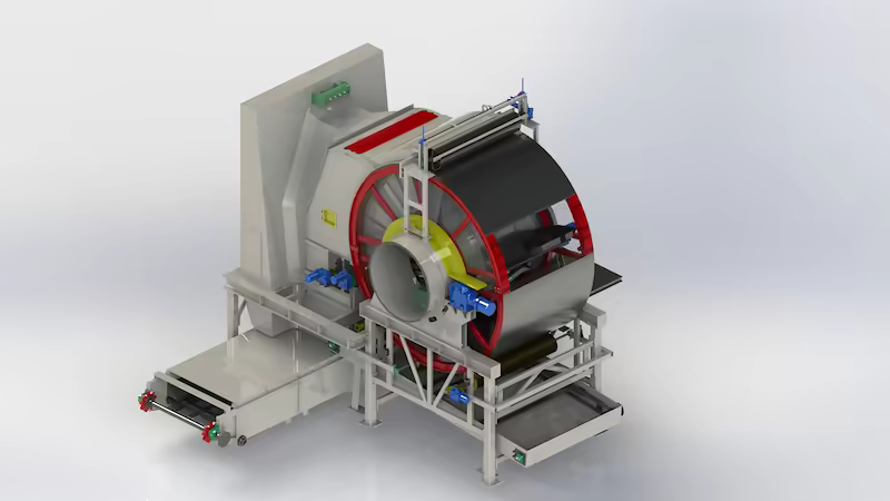 High Speed Drum Collector